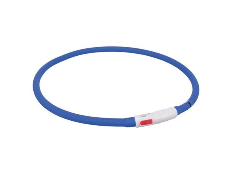 Trixie USB Flash Light Ring XS–XL: 70 cm/ø 10 mm. Royal Blue