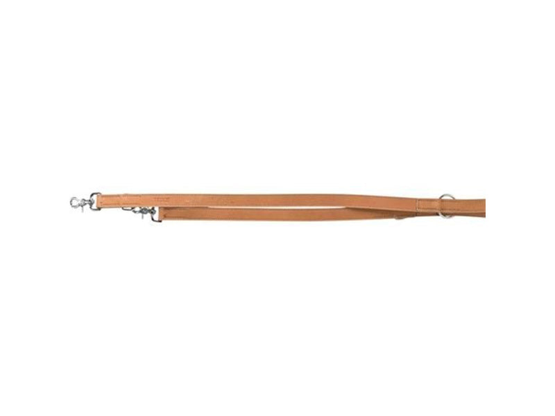 Trixie Rustic Adjustable Lead Heartbeat L–XL: 2.00m/20mm Brown