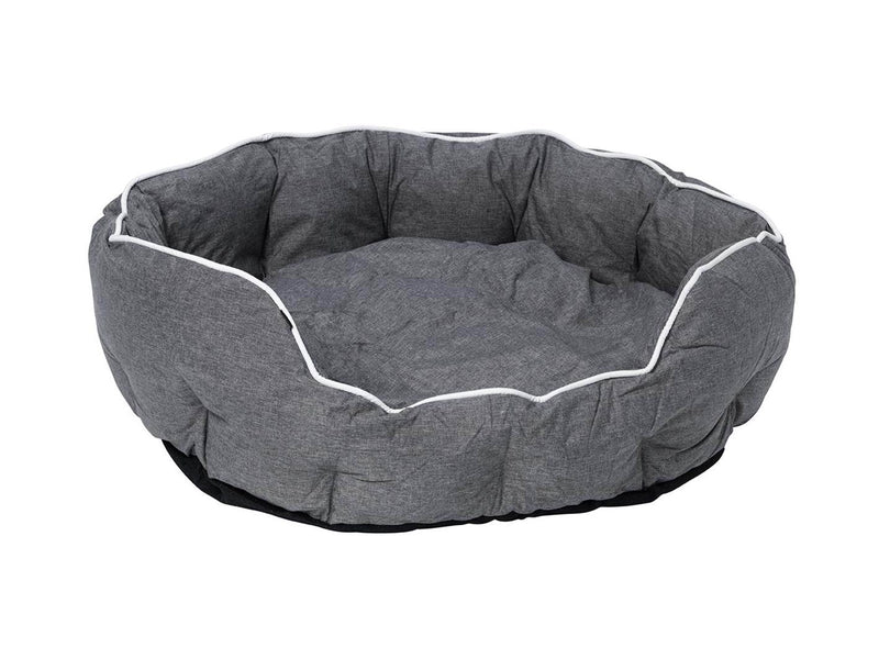 Dogman Bed Buddy Oval Grey S 50x40x20cm