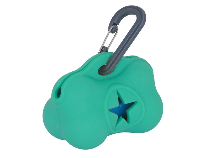 Dogman Silicone Soft Bag Holder Turquoise