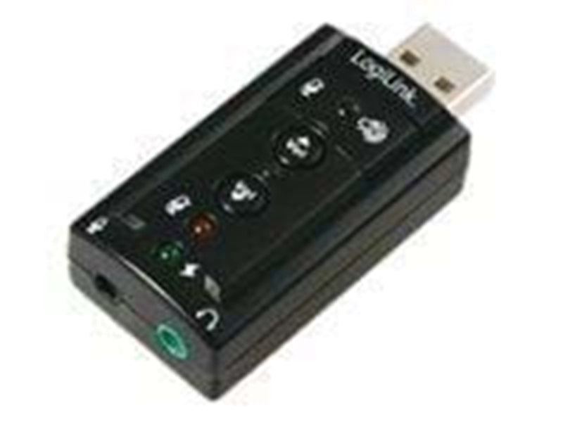 LogiLink USB Soundcard mit Virtual 7.1 Soundeffects