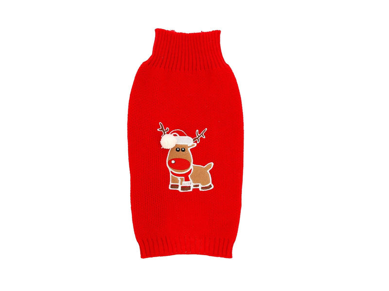 Dogman Knitted sweater Christmas Deer 25
