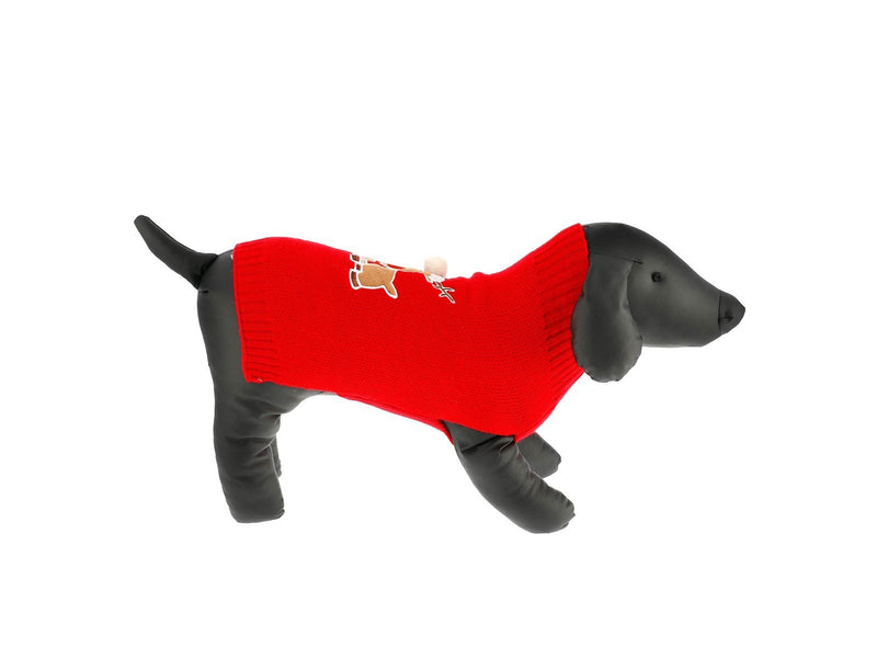 Dogman Knitted sweater Christmas Deer 25