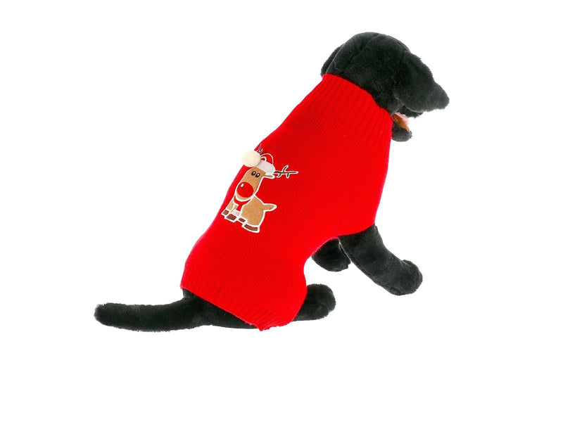 Dogman Knitted sweater Christmas Deer 30
