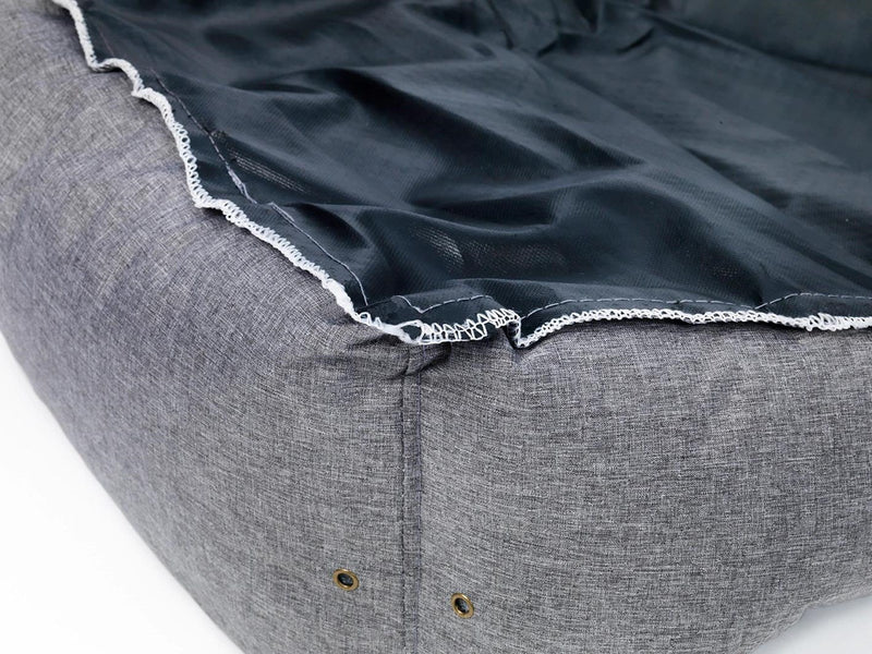 Dogman Bed Buddy Rectangular XL Grey 90x77x23cm