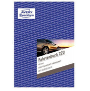 AVERY Zweckform Fahrtenbuch 223 mit Jahresabrechnung - 40 Blatt - A5