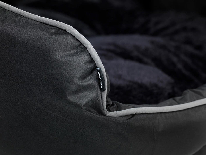Dogman Bed Buddy Oval Black XL 90x70x26cm