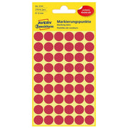 AVERY Zweckform Klebepunkte 3141 rot Ø 12,0 mm - 270 Stück