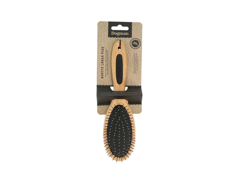 Dogman Brush long pins Bamboo M