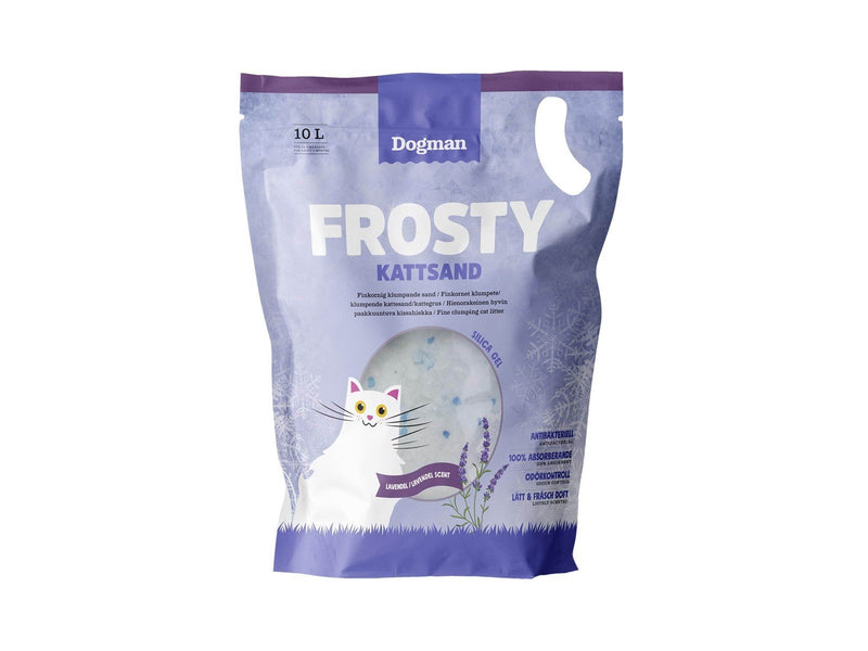 Dogman Cat Litter Frosty Lavender Scent 10L