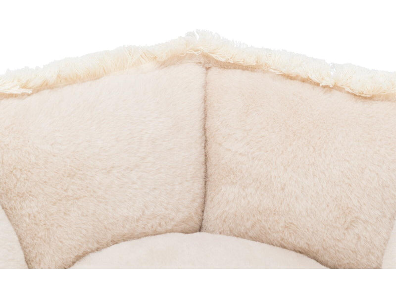 Trixie Boho bed square 80 × 80 cm beige