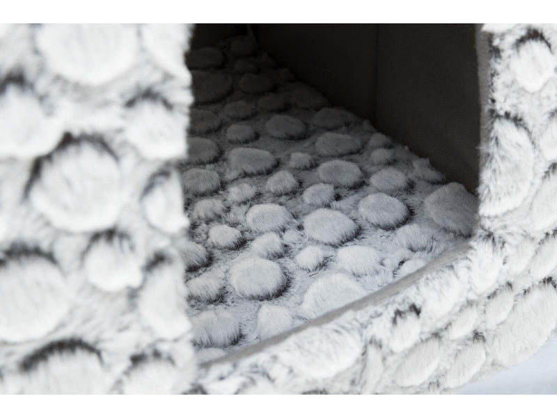 Trixie Mila cave plush 32 × 42 × 32 cm white-grey