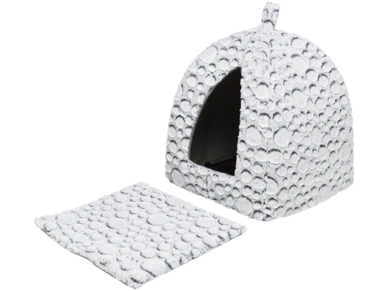 Trixie Mila cave plush 32 × 42 × 32 cm white-grey