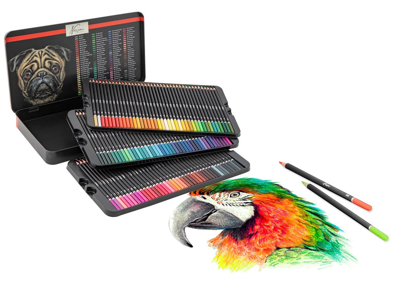 Nassau Coloured pencils 120 pcs in tin box