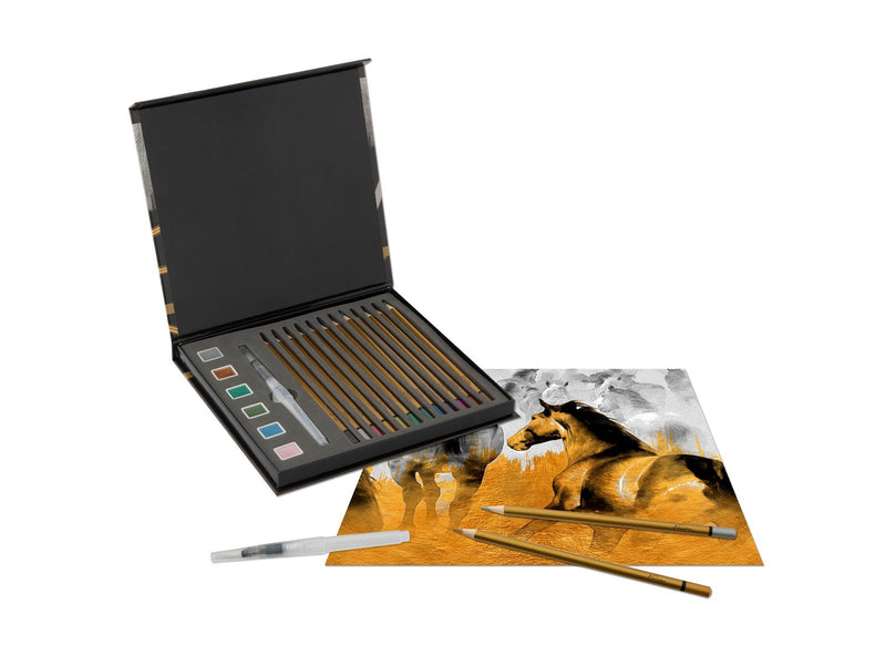 Nassau Metallic mixed media set