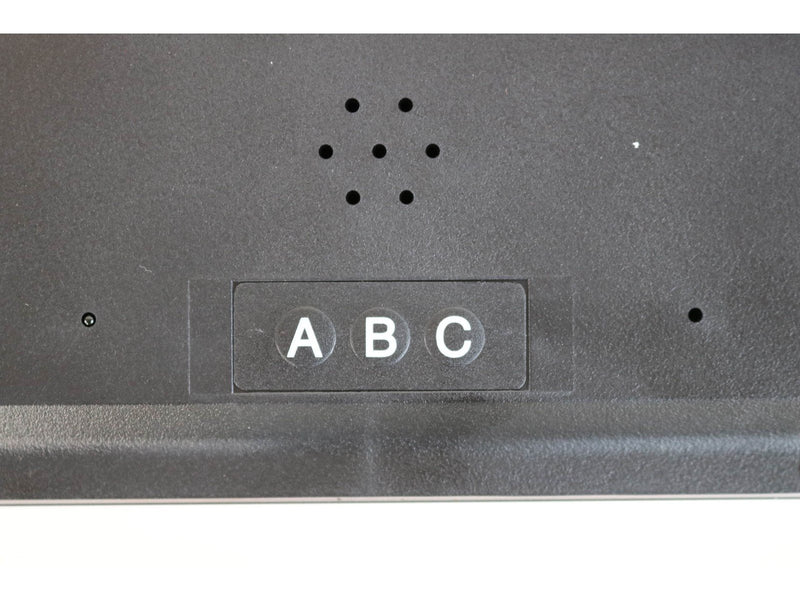 Unilux Flo LED clock black