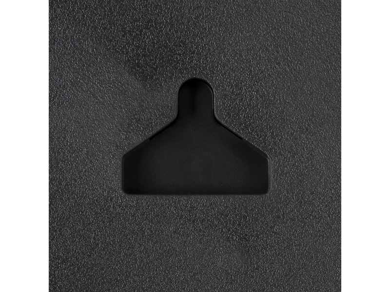 Unilux Flo LED clock black