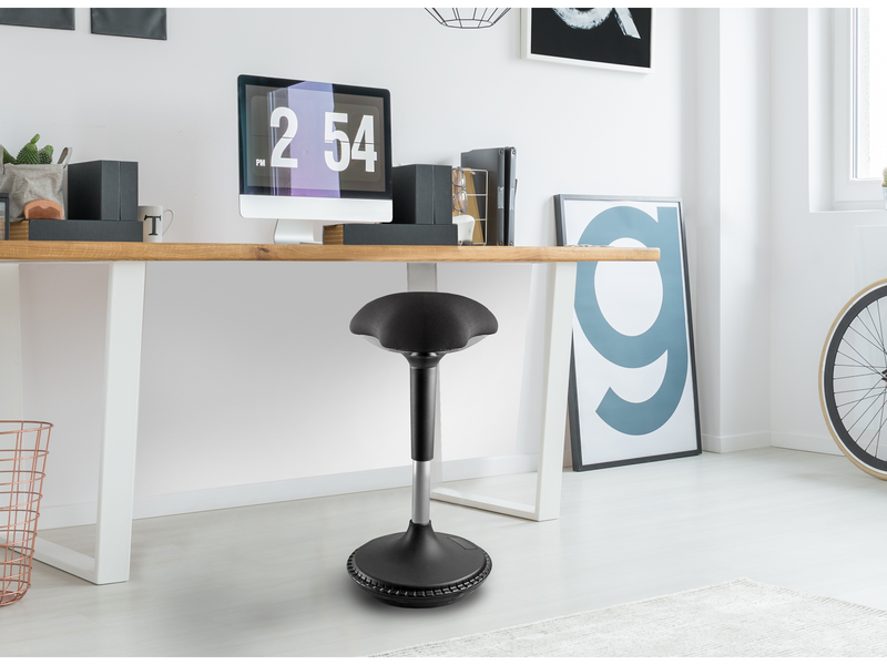 Unilux Moove Stool black Schemel - ABS-Kunststoff