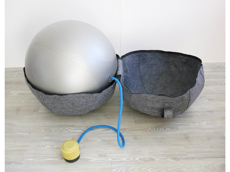 Unilux Ergo sphere seat grey