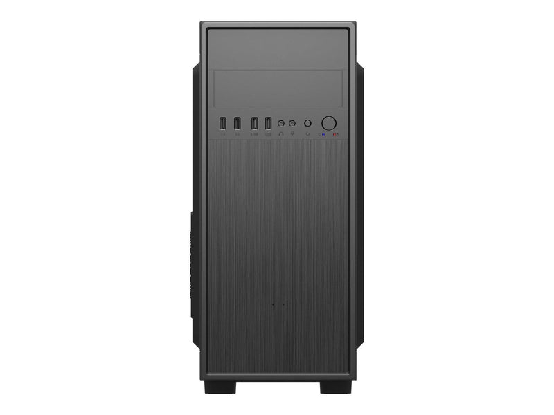 Gembird Fornax 160 - tower - ATX - Gehäuse - Tower - Schwarz