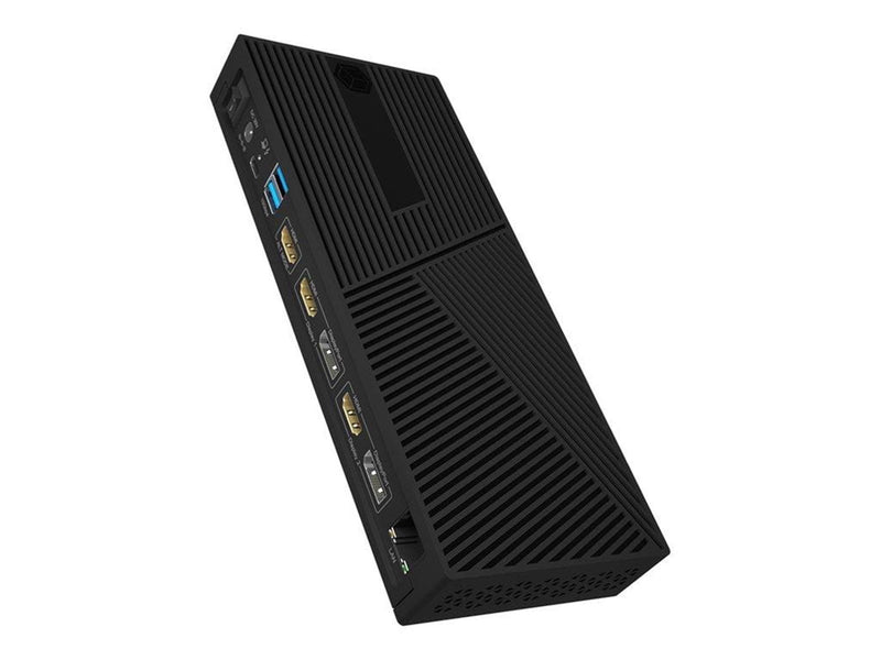 RaidSonic ICY BOX IB-DK2246AC - docking station - USB-C 3.2 Gen 2 / Thunderbolt 3 / Thunderbolt 4 - 3 x HDMI 2 x DP - GigE