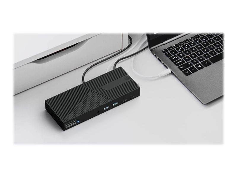 RaidSonic ICY BOX IB-DK2246AC - docking station - USB-C 3.2 Gen 2 / Thunderbolt 3 / Thunderbolt 4 - 3 x HDMI 2 x DP - GigE