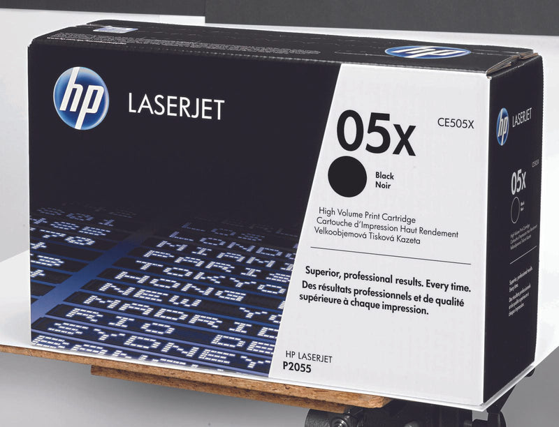 HP Original 05X Toner schwarz hohe Kapazität 6.500 Seiten (CE505X)