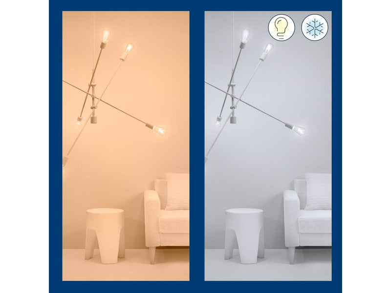 WiZ Candle 4.9W E14 Tunable White Wi-Fi 3-pack