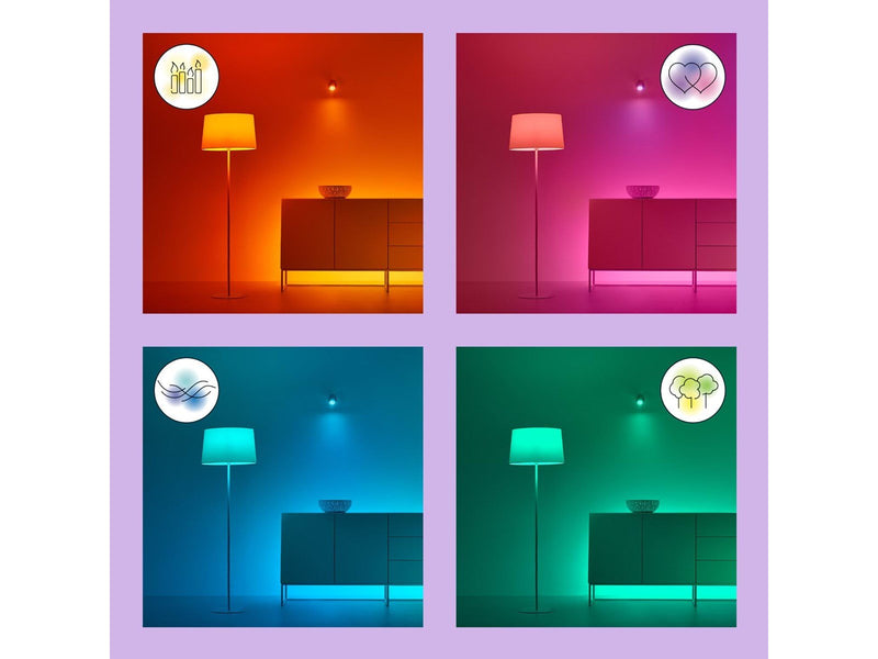 WiZ Spot 4.7W GU10 Color & Tunable White Wi-Fi 3-pack
