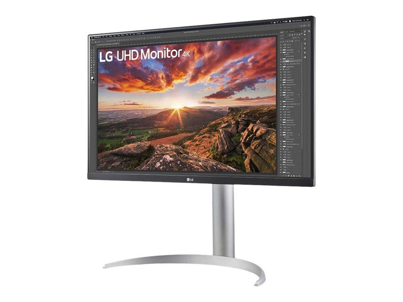 27" LG 27UP85NP-W - 3840x2160 (4K / UHD) - IPS - HDR10 - 90W USB HUB