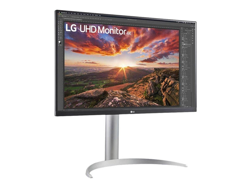 27" LG 27UP85NP-W - 3840x2160 (4K / UHD) - IPS - HDR10 - 90W USB HUB