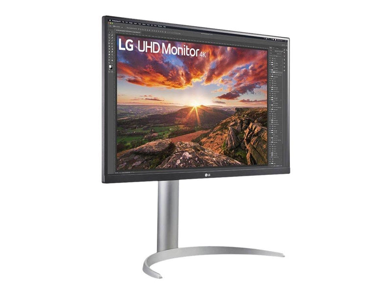 27" LG 27UP85NP-W - 3840x2160 (4K / UHD) - IPS - HDR10 - 90W USB HUB