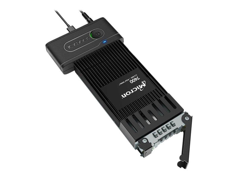 Icy dock EZ-Adapter Ex MB931U-1VB R1 - storage controller - U.2 NVMe - USB 3.2 (Gen 2) USB-C 3.2 (Gen 2) Thunderbolt 4
