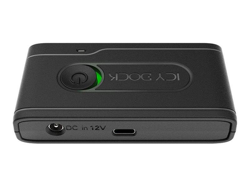 Icy dock EZ-Adapter Ex MB931U-1VB R1 - storage controller - U.2 NVMe - USB 3.2 (Gen 2) USB-C 3.2 (Gen 2) Thunderbolt 4