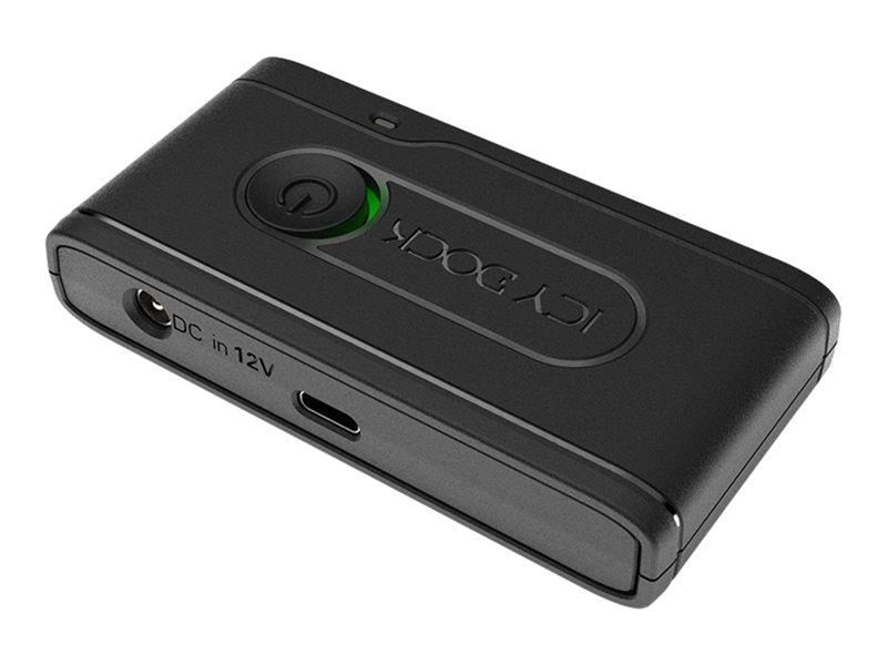 Icy dock EZ-Adapter Ex MB931U-1VB R1 - storage controller - U.2 NVMe - USB 3.2 (Gen 2) USB-C 3.2 (Gen 2) Thunderbolt 4