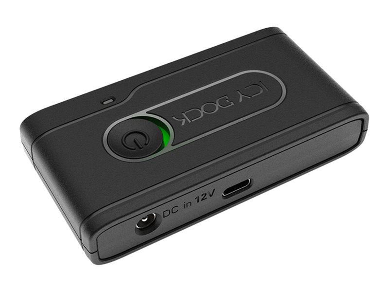 Icy dock EZ-Adapter Ex MB931U-1VB R1 - storage controller - U.2 NVMe - USB 3.2 (Gen 2) USB-C 3.2 (Gen 2) Thunderbolt 4
