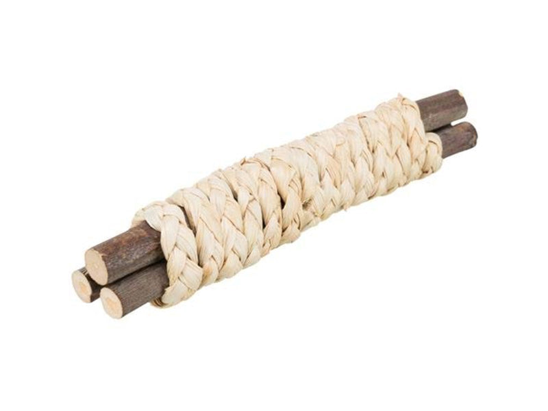 Trixie Wooden sticks with straw 15 × 3 cm