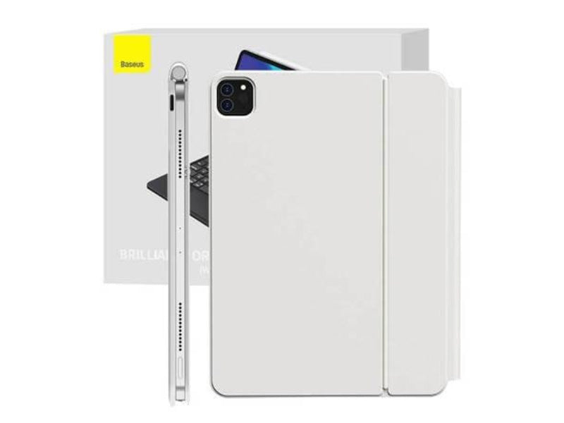 Baseus Keyboard Case Pro Brilliance for iPad 12.9" (2018/2020/2021) (white)
