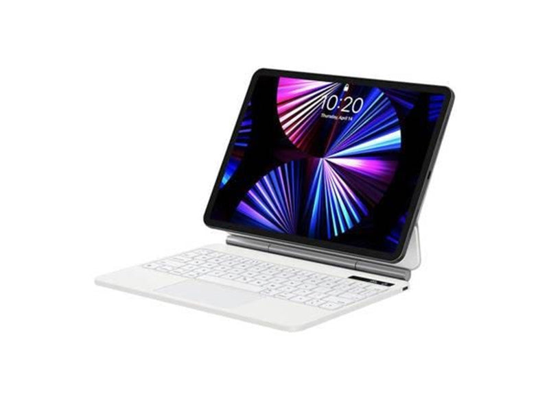 Baseus Keyboard Case Pro Brilliance for iPad 12.9" (2018/2020/2021) (white)