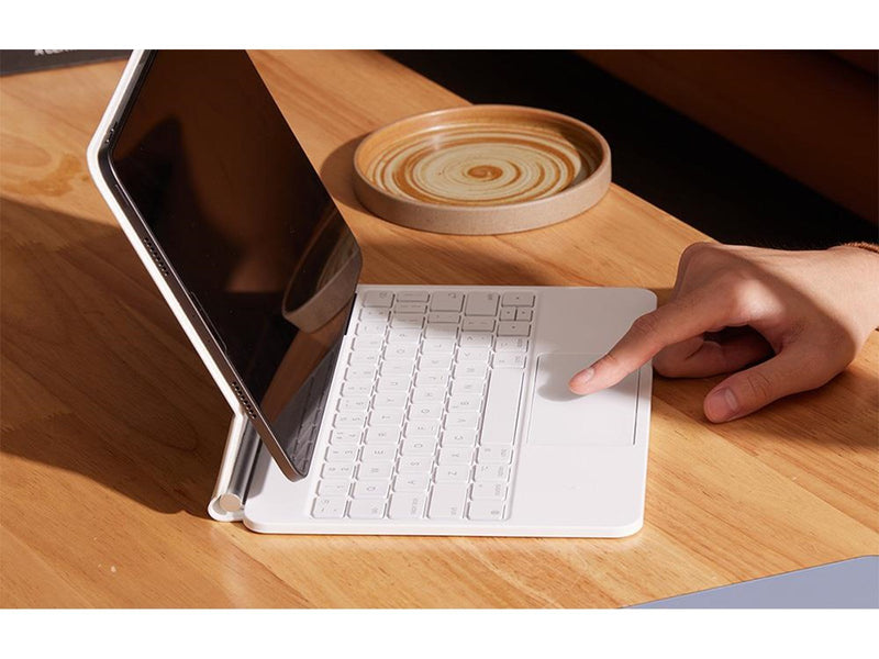 Baseus Keyboard Case Pro Brilliance for iPad 12.9" (2018/2020/2021) (white)