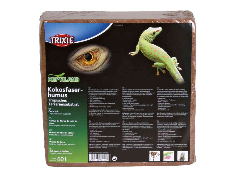 Trixie Coco Soil Tropical Terrarium Substrate 60L