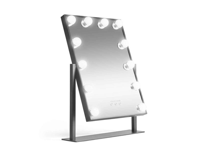Gillian Jones LED Light Hollywood Mirror Black