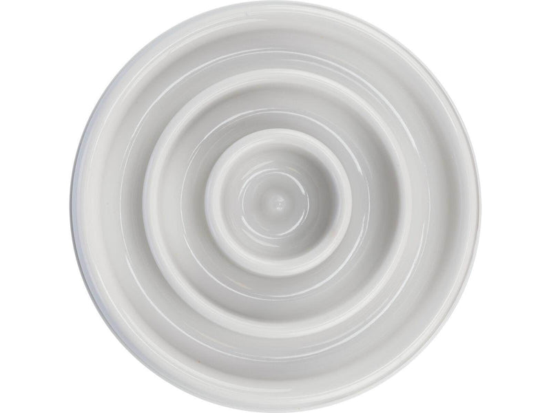 Trixie Slow Feeding bowl plastic/TPR 0.45 l/ø 23 cm grey