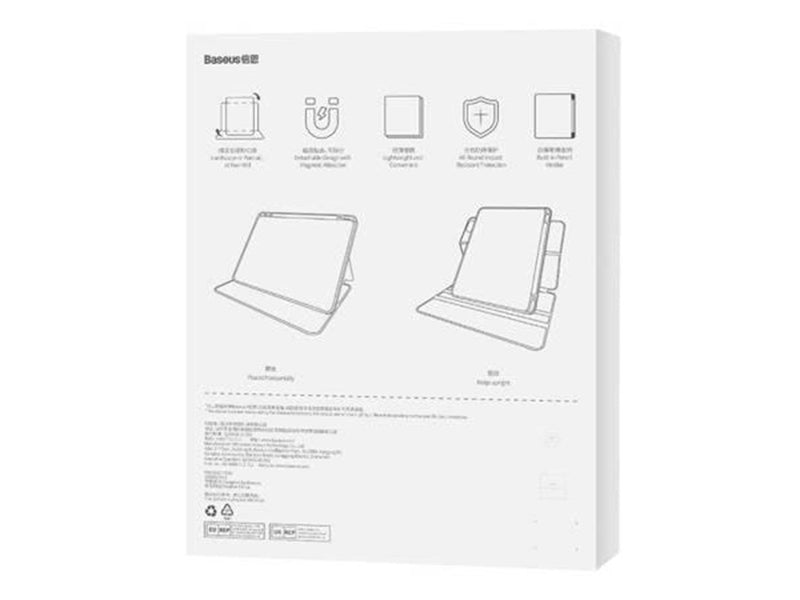 Baseus Minimalist Series IPad 10.2" Magnetic protective case (black)