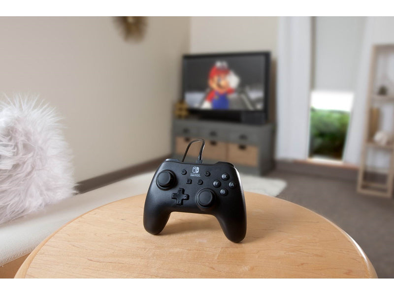 PowerA Wired Controller for Nintendo Switch - Black - Wired Controller - Nintendo Switch