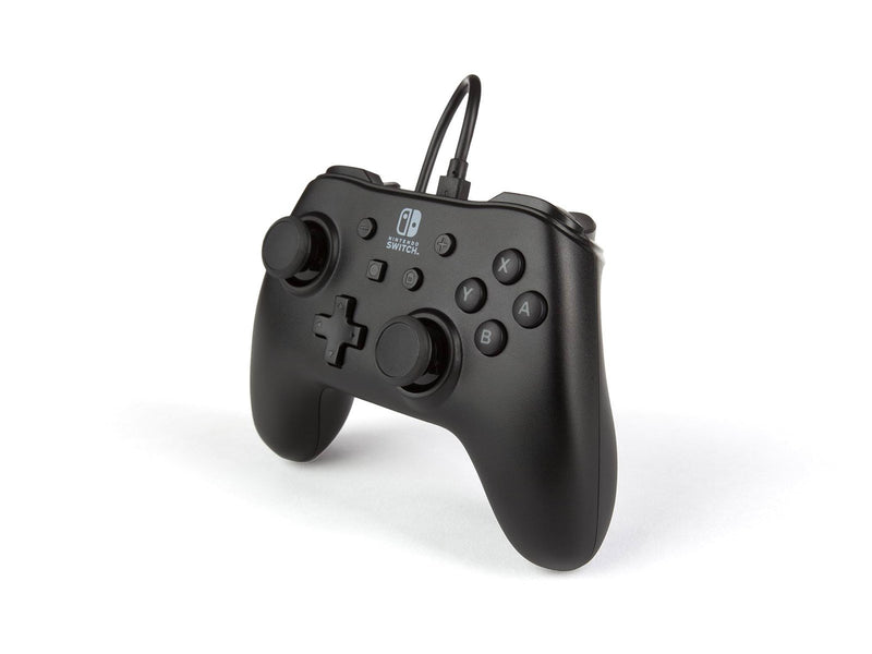 PowerA Wired Controller for Nintendo Switch - Black - Wired Controller - Nintendo Switch