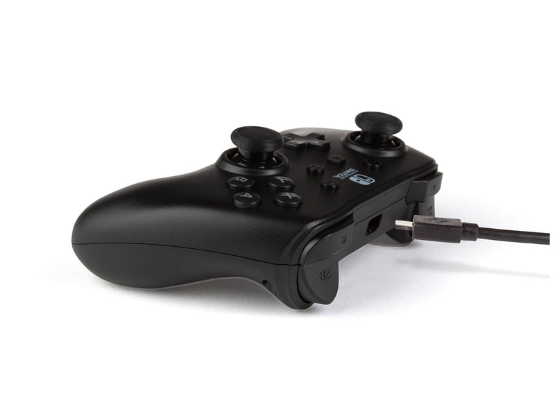 PowerA Wired Controller for Nintendo Switch - Black - Wired Controller - Nintendo Switch