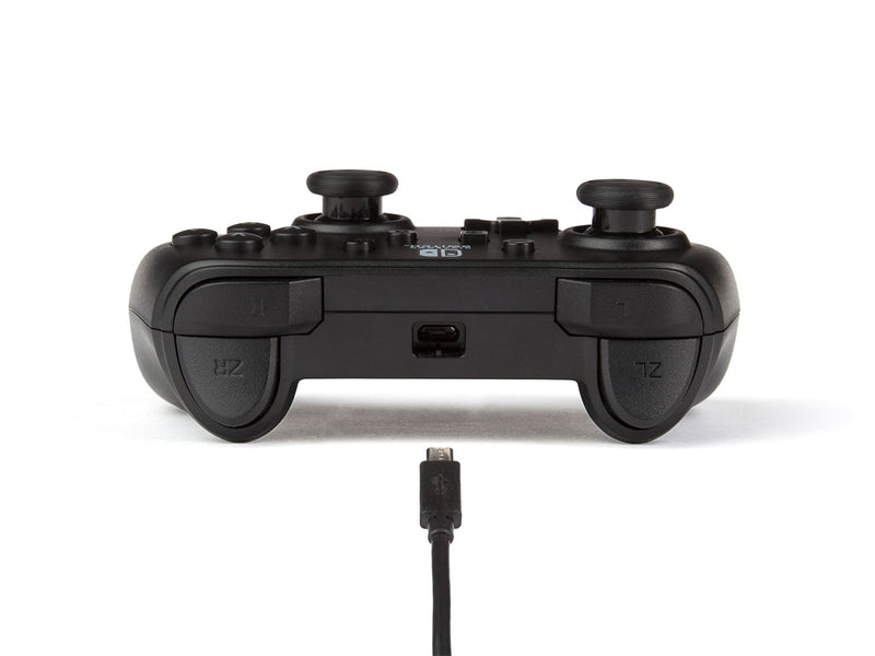 PowerA Wired Controller for Nintendo Switch - Black - Wired Controller - Nintendo Switch