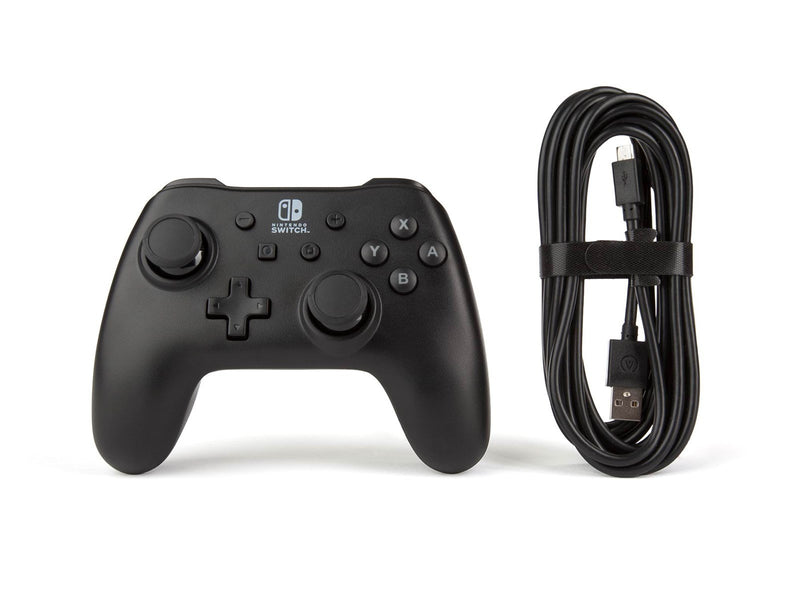 PowerA Wired Controller for Nintendo Switch - Black - Wired Controller - Nintendo Switch