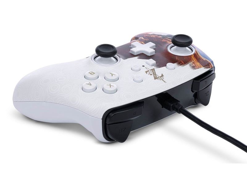 PowerA Enhanced Wired Controller for Nintendo Switch - Zelda Hero's Ascent - Wired Controller - Nintendo Switch